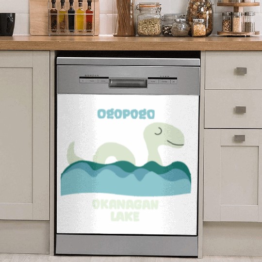 Ogopogo Okanagan Lake Monster Cryptid Dish Washer Covers