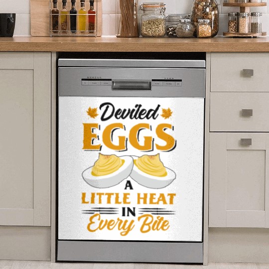Funny Deviled Eggs Designs For Deviled Egg Lover Dish Washer Covers