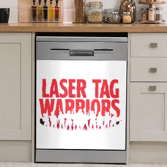 Laser Tag Champion Retro Gamer Night Out Team Dish Washer Covers