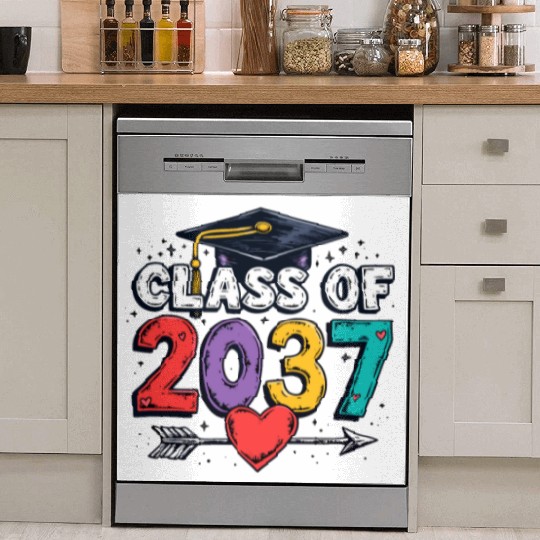 Celebrating the Class of 2037: A Colorful Future Dish Washer Covers