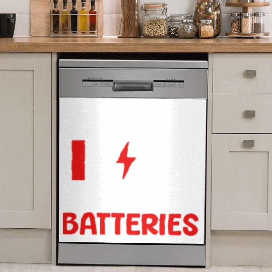 Depression Awareness Just Low On Batteries Dish Washer Covers