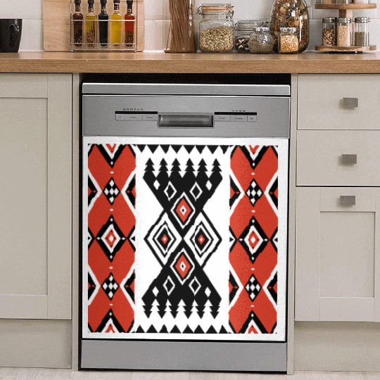 Traditional Geometric Design SADO Dish Washer Covers