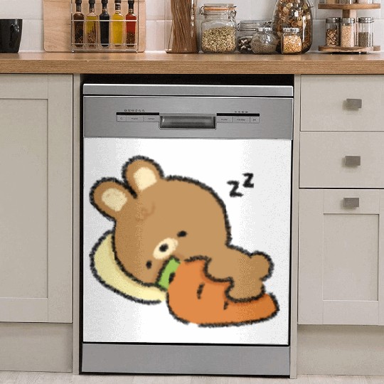 Bunny and Carrot Dish Washer Covers