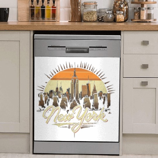 New York Skyline - Iconic Cityscape Beauty Dish Washer Covers