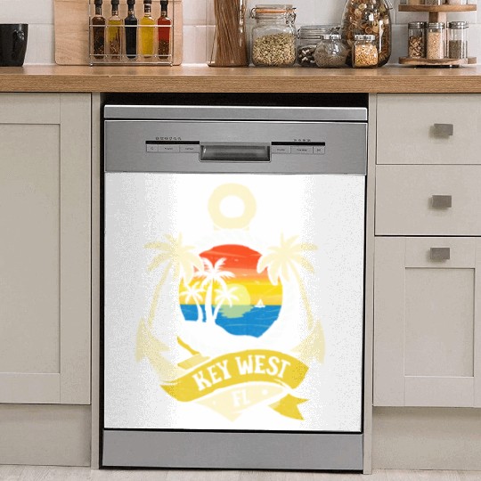 KEY-WEST FLORIDA Sunshine-State West Keys Dish Washer Covers