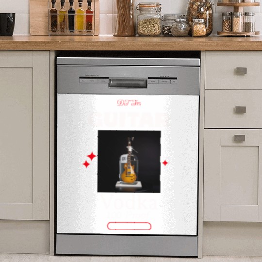 Guitar Vodka Dish Washer Covers