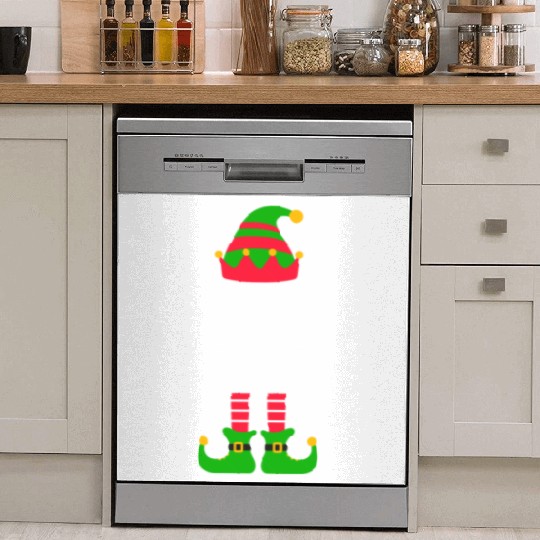 The Teacher Elf Christmas Dish Washer Covers