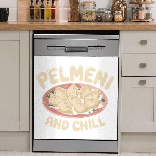 Pelmeni Dumpling Russian Comfort Food Dish Washer Covers