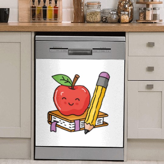 4th Grade Teacher Back to School Dish Washer Covers