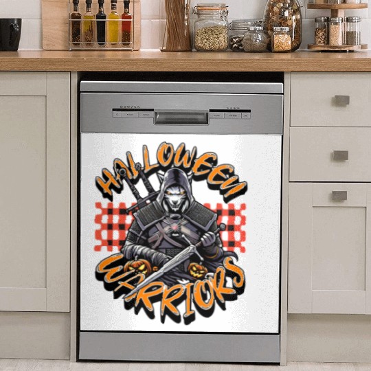 halloween warriors Dish Washer Covers