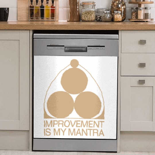 Kaizen Improvement Is My Mantra Philosophy Dish Washer Covers