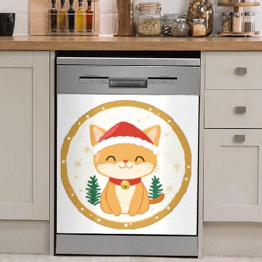 Christmas cats Dish Washer Covers