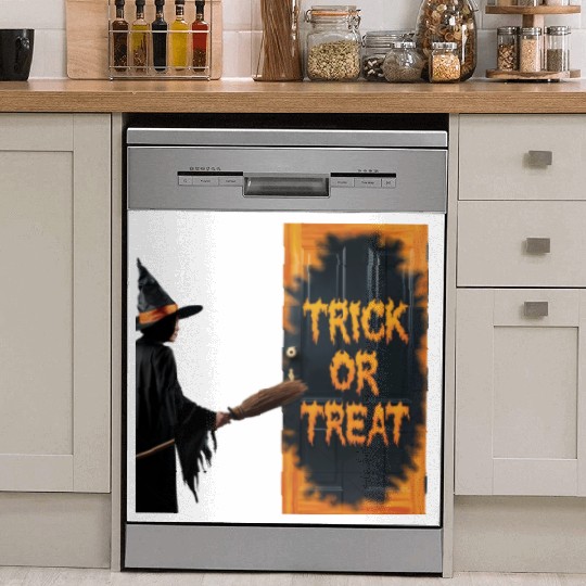 Witching Hour: Trick or Treat Dish Washer Covers