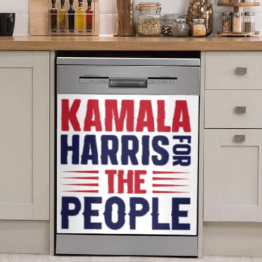 KAMALA HARRIS THE PEOPLE Dish Washer Covers