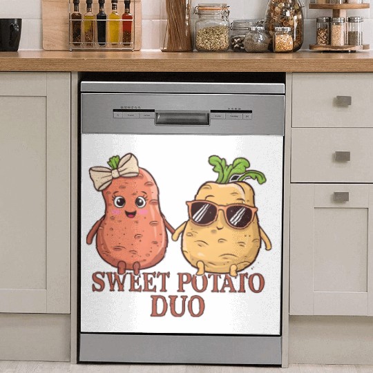 Sweet Potato Duo Dish Washer Covers