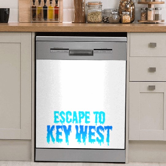 Florida Sailing FLYING TO KEY-WEST Sunshine-State Dish Washer Covers