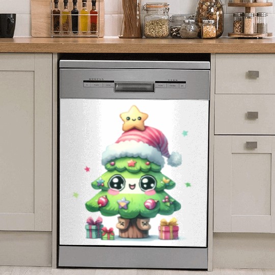 Christmas Tree, Merry Christmas Dish Washer Covers