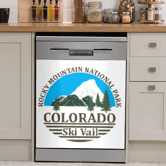 Vail Colorado ski resort Dish Washer Covers