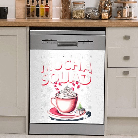 Peppermint Mocha Squad Dish Washer Covers