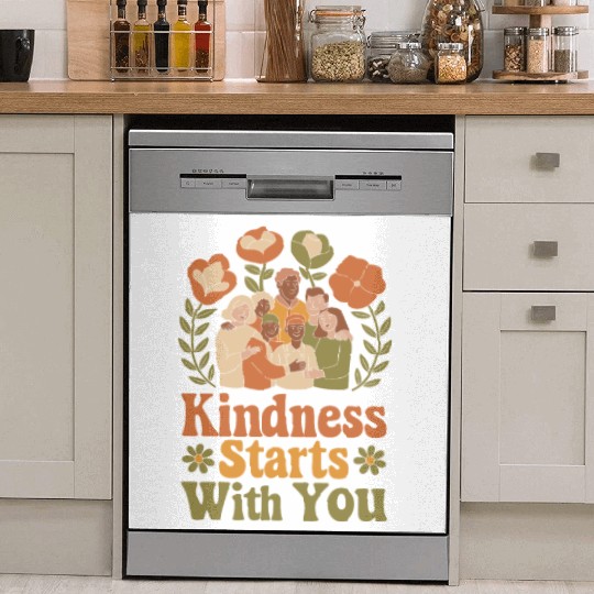 Kindness Starts With You - Diverse Community Dish Washer Covers