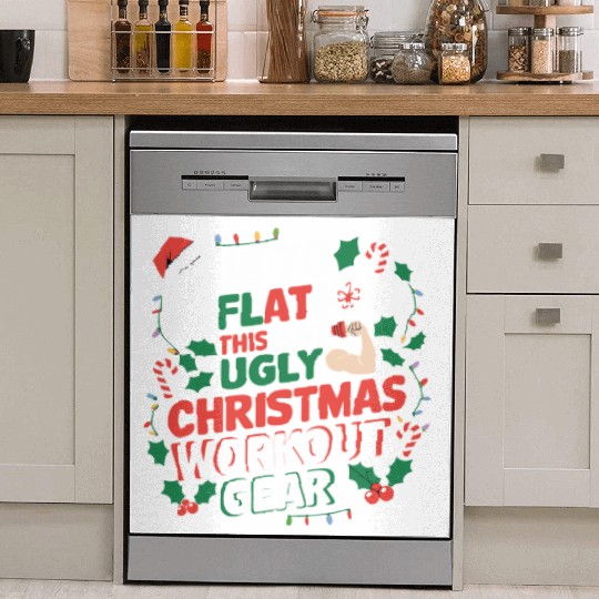 Inflation-Proof Christmas Workout Dish Washer Covers
