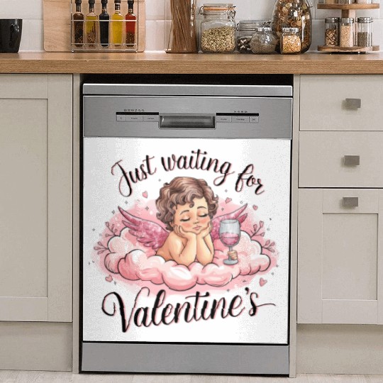 Valentines Day, Valentine Retro Dish Washer Covers