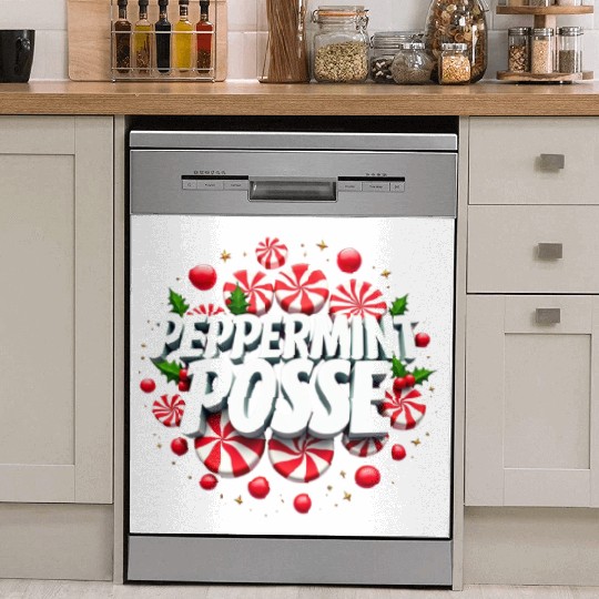 Peppermint Posse Dish Washer Covers