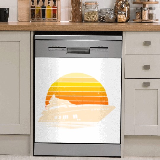 Florida ESCAPE TO KEY-WEST Sailing Florida Dish Washer Covers