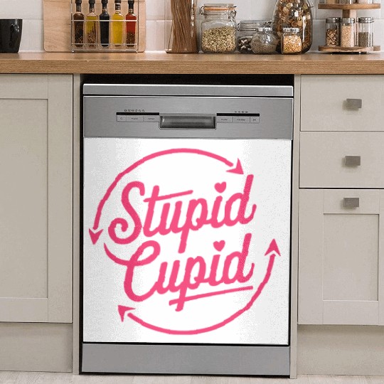 Stupid Cupid Sublimation Dish Washer Covers