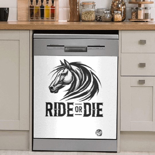 Ride or Die – Equestrian Spirit Dish Washer Covers