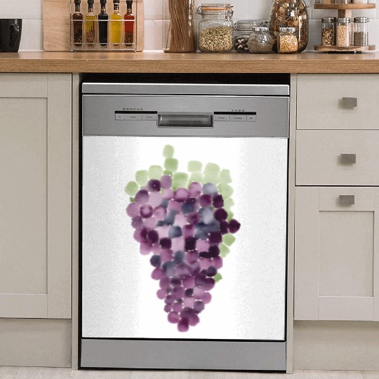 Grape Mosaic Dish Washer Covers