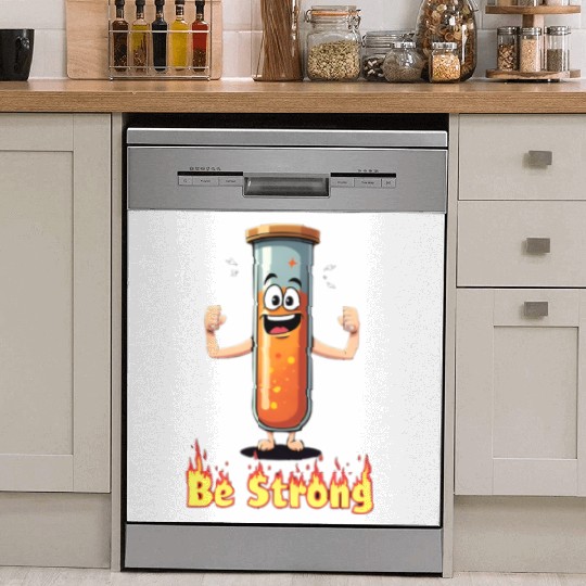 Humans and Chemistry - Be Strong Dish Washer Covers