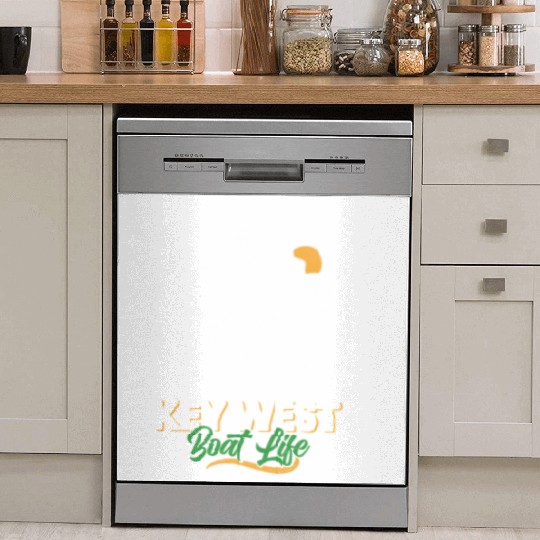 KEY-WEST BOAT LIFE Sailing Florida Keys West Keys Dish Washer Covers