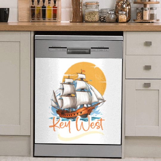 KEY-WEST FLORIDA Sunshine-State Florida Keys Dish Washer Covers