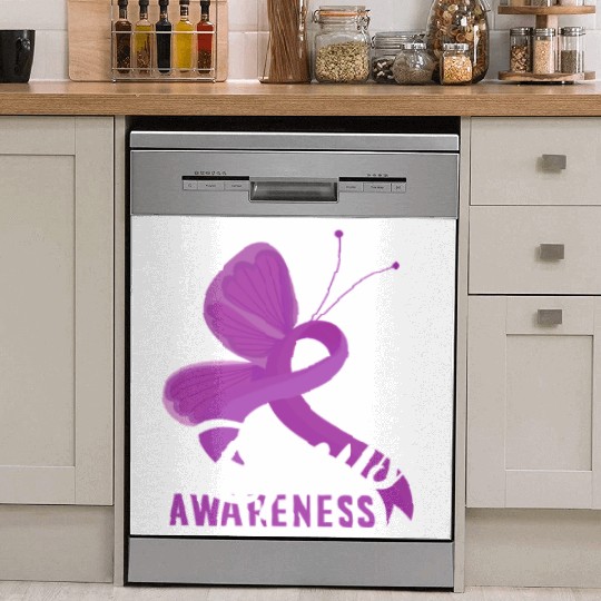 Lupus Awareness Butterfly Embrace Dish Washer Covers