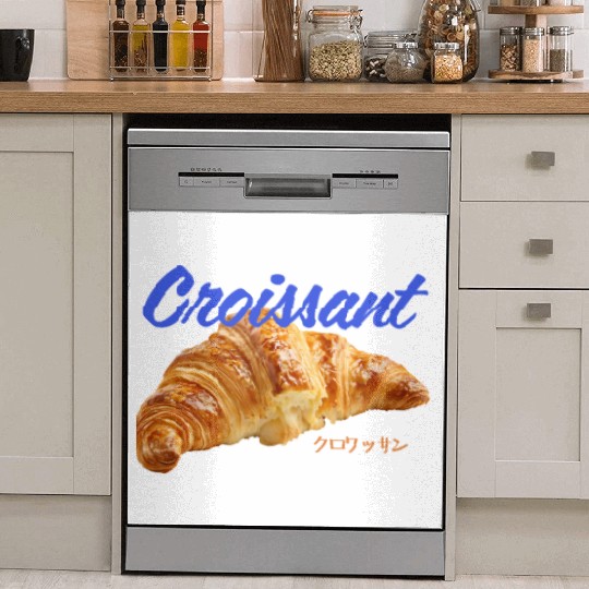 Croissant Lover Dish Washer Covers