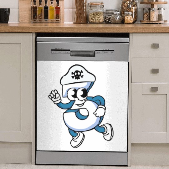 Number Three Pirate Treasure Hunter s Triumph Dish Washer Covers