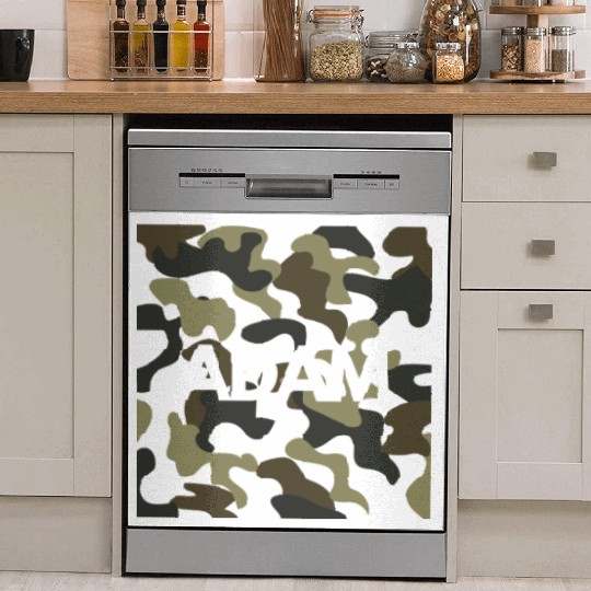Adam Name Dish Washer Covers Men Good Quality Camouflage