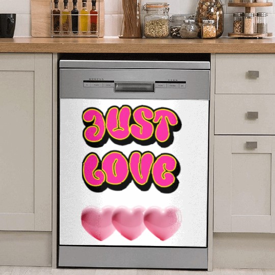 Just Love: Y2K 2000s Heart Dish Washer Covers