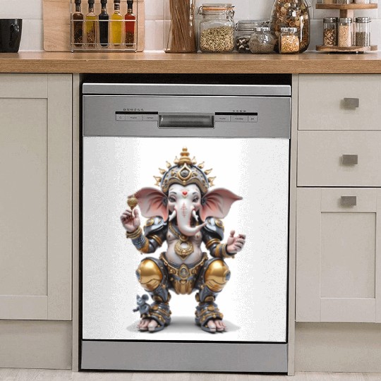 Ganesha, Hindu God Dish Washer Covers