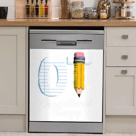Pediatric Occupational Therapy Cute Pencil Back Dish Washer Covers
