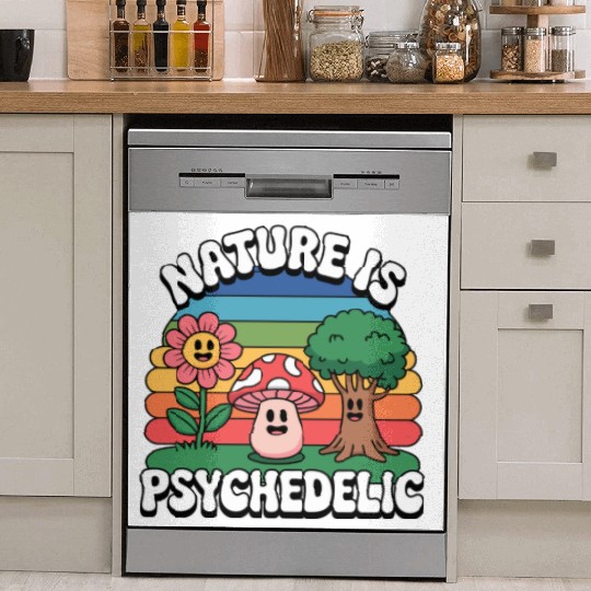 Nature Is Psychedelic Dish Washer Covers