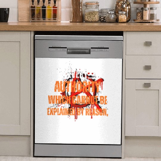 Anarchist Philosophy Bakunin Series Dish Washer Covers