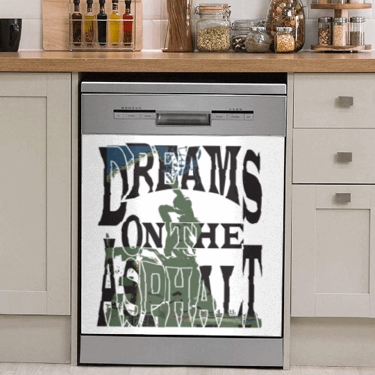 Dream on the Asphalt Dish Washer Covers