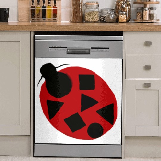 Ladybug insect Excepcionalis Dish Washer Covers