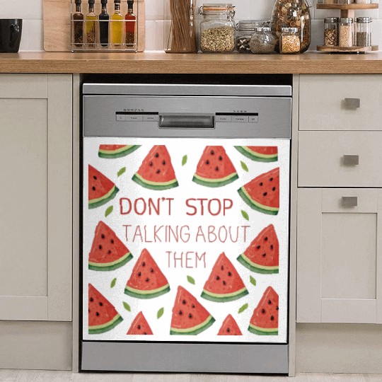 watermelon triangles Dish Washer Covers