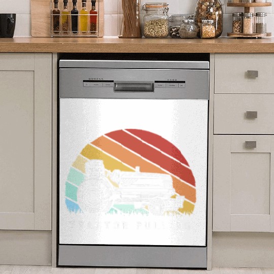 Tractor Pulling Driver Tractors Dish Washer Covers