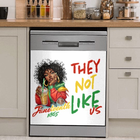 Juneteenth They not like us Dish Washer Covers