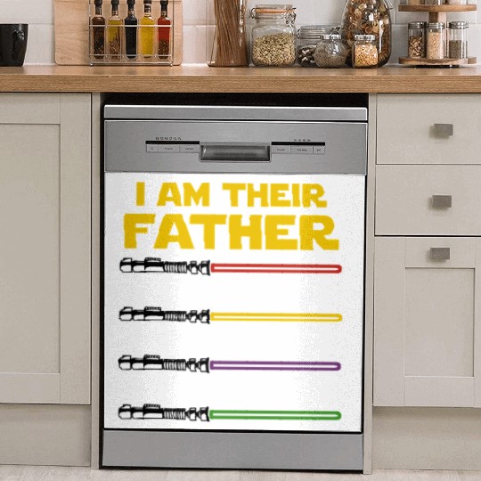 I Am Their Father Dish Washer Covers