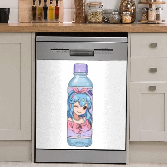 S+ Bao the Whale Gatcha Vtuber Vending Machine Dish Washer Covers